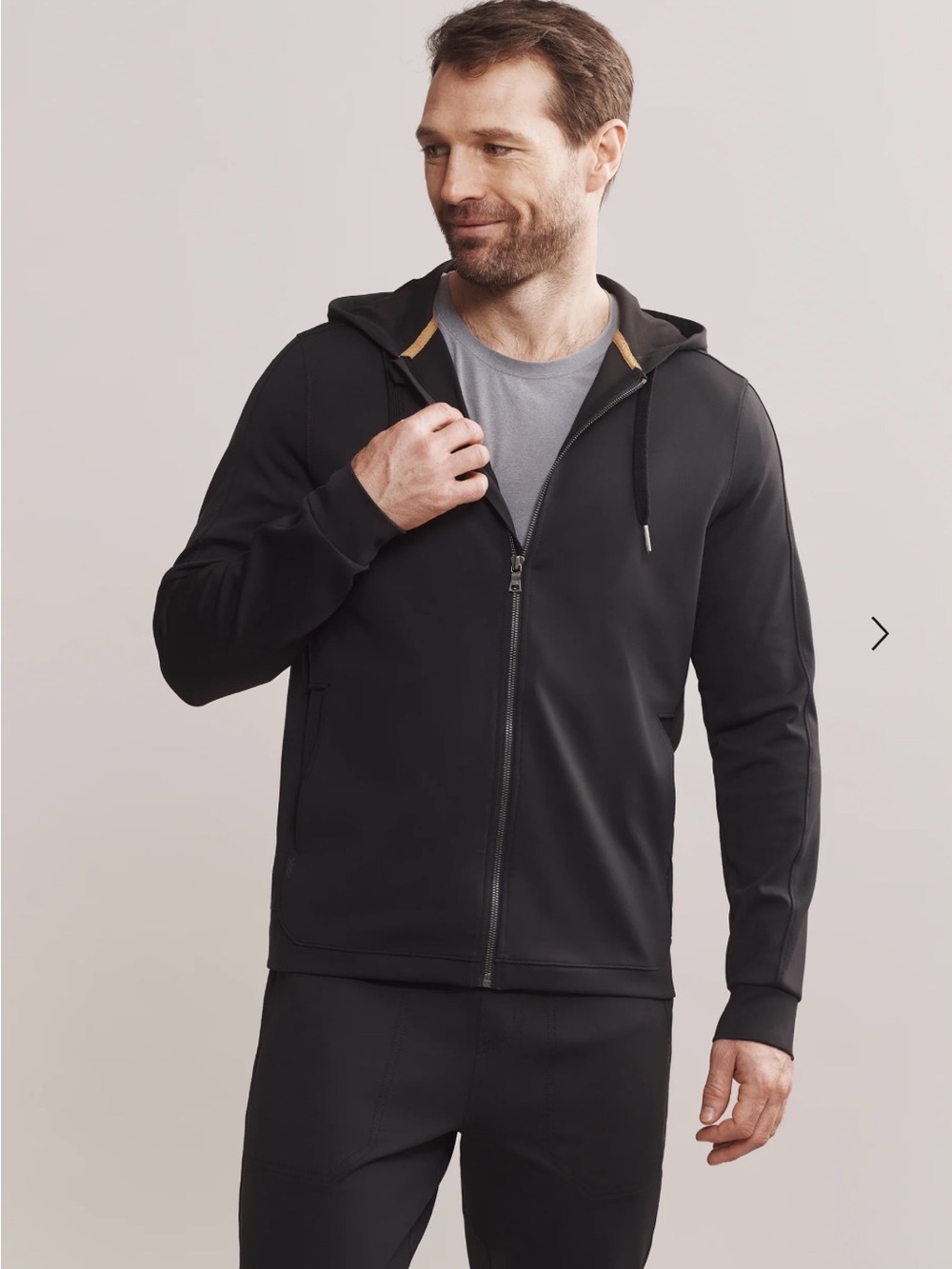 RHÔNE Spar Full Zip Hoodie